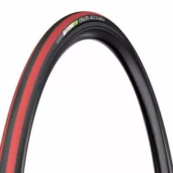 Vredestein Fortezza Senso All Weather Faltreifen 25x622 Schwarz Rot