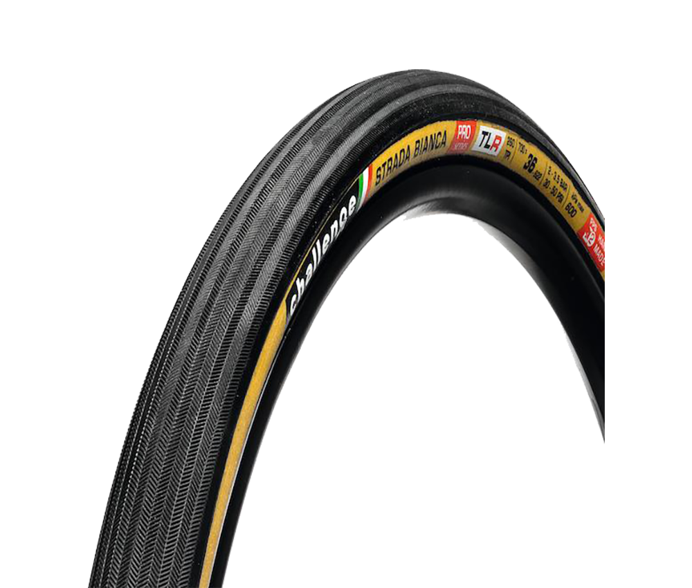 Challenge Strada Bianca Pro TLR 36x622 Tubeless Clincher Faltreifen Schwarz-braun 3 Challenge Strada Bianca Pro TLR 36x622 Tubeless Clincher Faltreifen Schwarz-braun