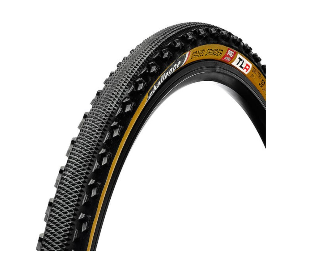 Challenge Gravel Grinder Pro TLR 33x622 Faltreifen 260 TPI Schwarz-braun 3 Challenge Gravel Grinder Pro TLR 33x622 Faltreifen 260 TPI Schwarz-braun
