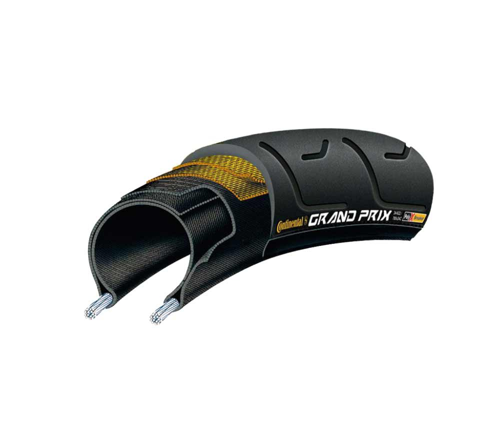 Continental Grand Prix Black Chili PolyX Braker 25 X 622 Schwarz Drahtreifen 3 Continental Grand Prix Black Chili PolyX Braker 25 X 622 Schwarz Drahtreifen