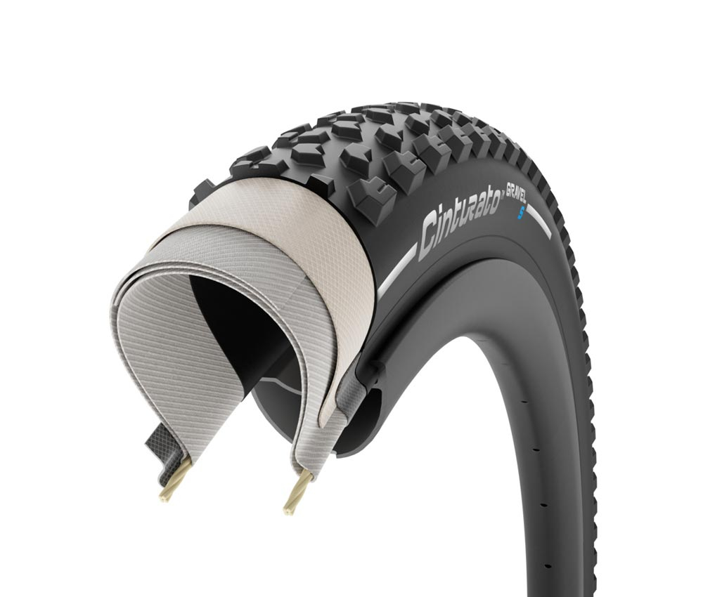 Pirelli Cinturato Gravel S Tubeless Ready Faltreifen 28 Zoll X 1.65 / 700C X 45 Schwarz 3 Pirelli Cinturato Gravel S Tubeless Ready Faltreifen 28 Zoll X 1.65 / 700C X 45 Schwarz