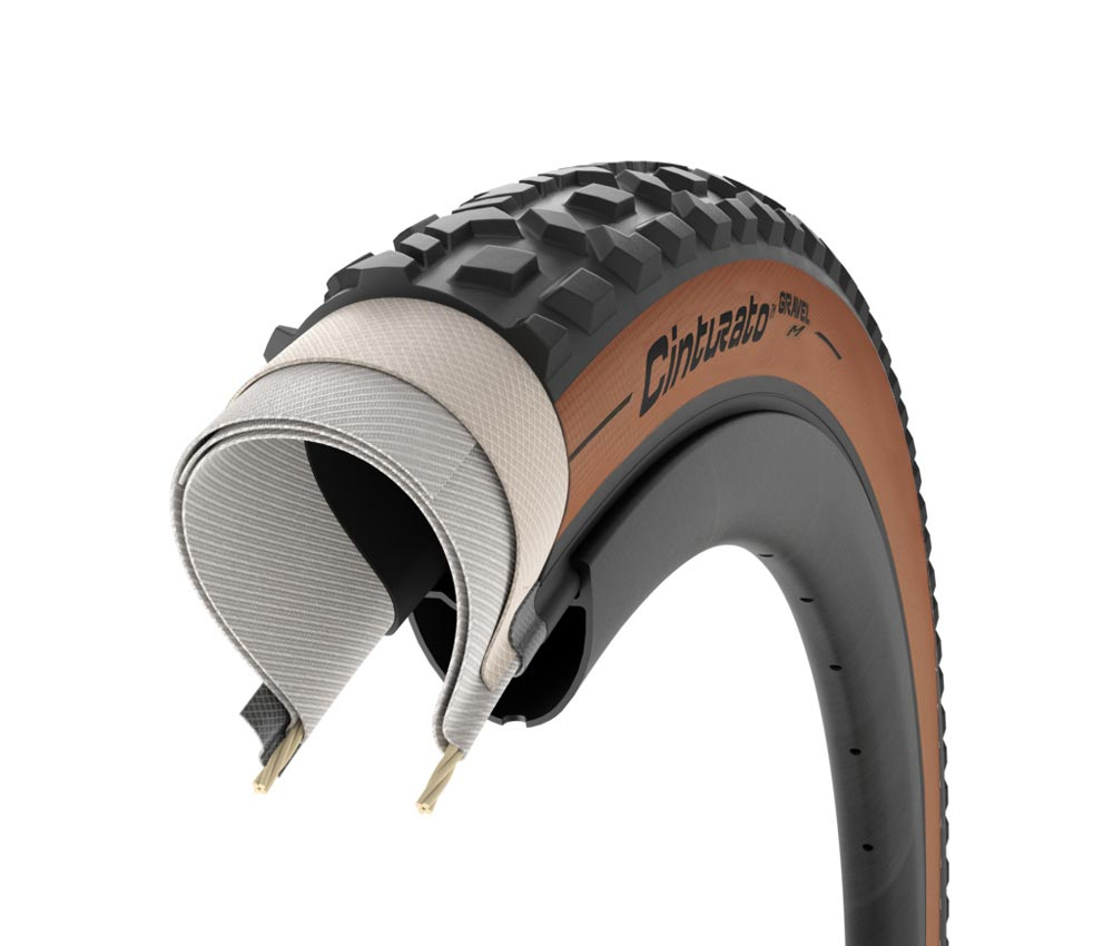 Pirelli Cinturato Gravel M Tubeless Ready Faltreifen 28 Zoll X 1.40 / 700C X 40 Classic 3 Pirelli Cinturato Gravel M Tubeless Ready Faltreifen 28 Zoll X 1.40 / 700C X 40 Classic