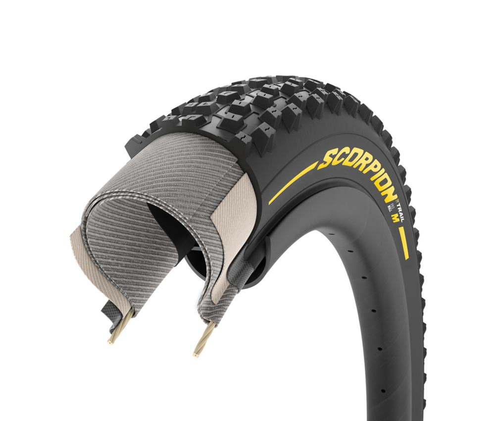 Pirelli Scorpion Trail M Tubeless Ready Faltreifen - 29 Zoll X 2.40 / 622-60 Gelb 6 Pirelli Scorpion Trail M Tubeless Ready Faltreifen - 29 Zoll X 2.40 / 622-60 Gelb – Bild 4
