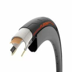 Pirelli P Zero Race Rennrad Reifen - Tube Type 26x622 Faltbar Schwarz-rot