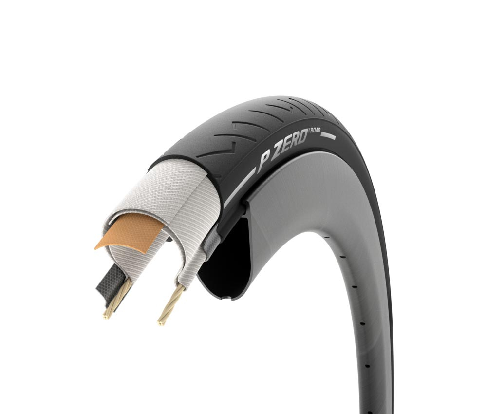 Pirelli P Zero Road Rennrad Reifen - Tube Type 26x622 Faltbar Schwarz 3 Pirelli P Zero Road Rennrad Reifen - Tube Type 26x622 Faltbar Schwarz