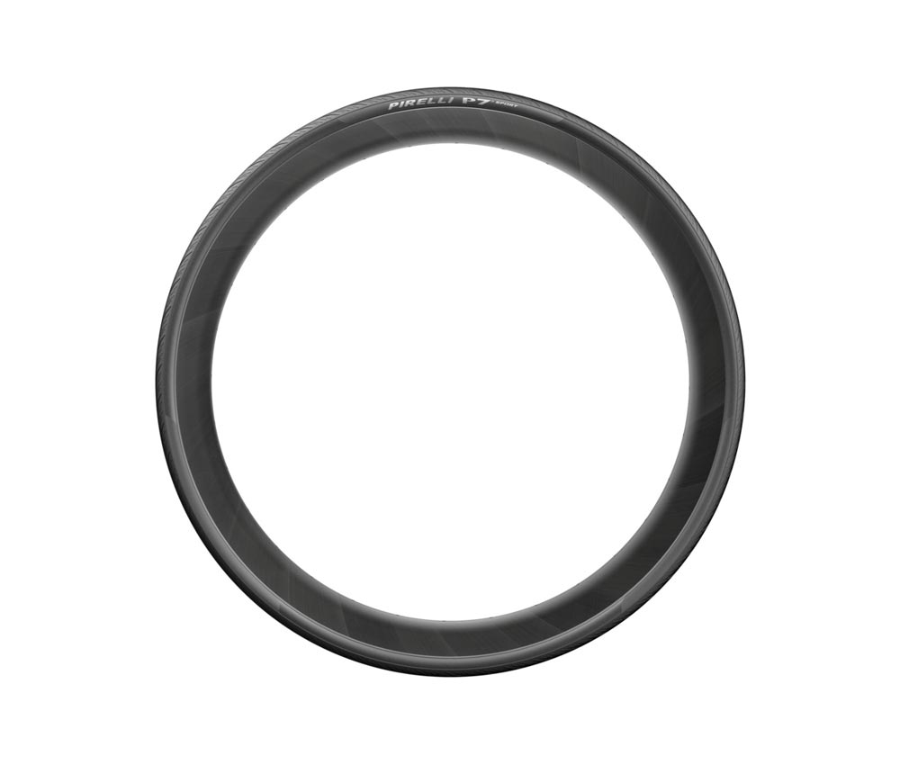 Pirelli P7 Sport Rennrad Reifen - Tube Type 24x622 Faltbar Schwarz 6 Pirelli P7 Sport Rennrad Reifen - Tube Type 24x622 Faltbar Schwarz – Bild 4