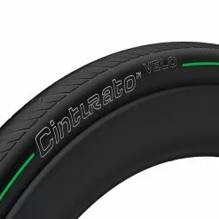 Pirelli Cinturato Velo Rennrad Reifen - Tubeless Ready 35x622 Faltbar Schwarz-gruen -Rennrad Road Reifen 58489 5