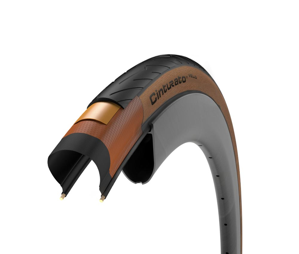 Pirelli Cinturato Velo Rennrad Reifen - Tubeless Ready 28x622 Faltbar Classic 3 Pirelli Cinturato Velo Rennrad Reifen - Tubeless Ready 28x622 Faltbar Classic